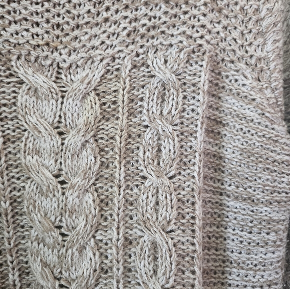 Planet Gold 3/4 Sleeve Sweater With Pockets - Picture 9 of 9